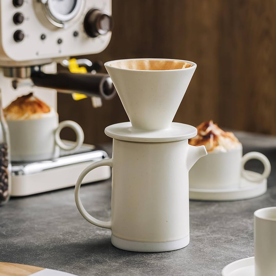 Ceramic Pour-Over Coffee Set