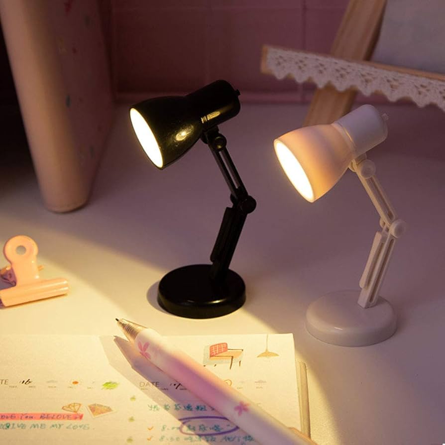 Mini LED Desk Organizer Lamp